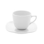 Porselen Mimoza Kahve/Çay Fincan Takımı 70 cc