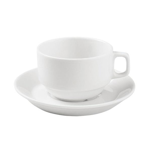 Porselen Bella Alumilite Tabaklı Çay Fin