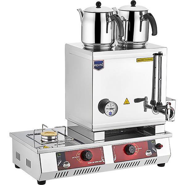 40 Model İki Demlikli Gazlı (CE) Çay Ocağı 28 lt N12