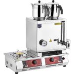 40 Model İki Demlikli Gazlı (CE) Çay Ocağı 28 lt N12