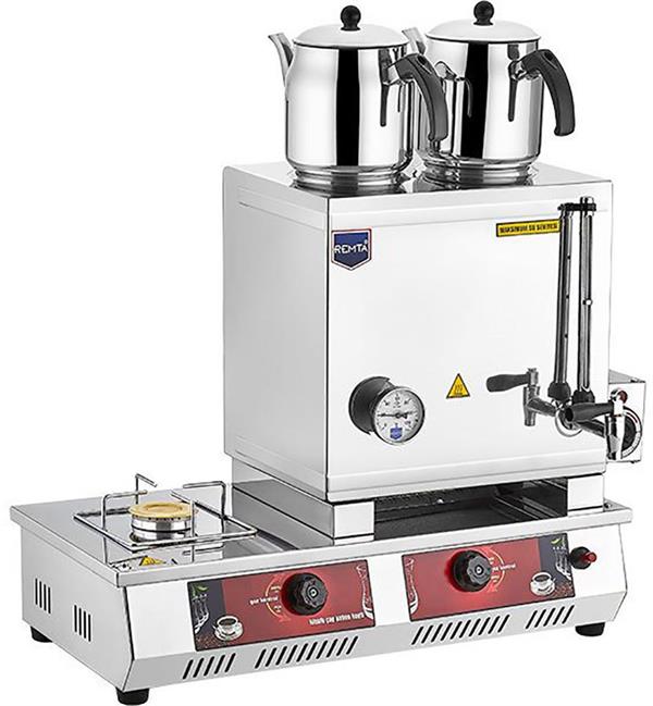 40 Model 2 Demlikli Gazlı (CE) + Elektrikli Çay Ocağı 28 lt N12(E)