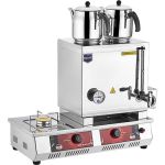 40 Model 2 Demlikli Gazlı (CE) + Elektrikli Çay Ocağı 28 lt N12(E)