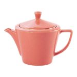 Porselen Seasons Turuncu Kapaklı Demlik 