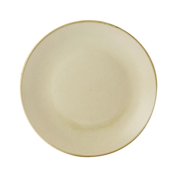 Porselen Seasons Sarı Düz Tabak 18Cm  