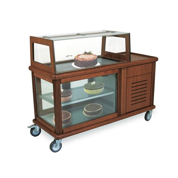 Motor Soğutmalı Pasta Teşhir Arabası