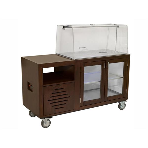 Motor Soğutmalı Pasta Teşhir Arabası