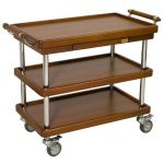 Ahşap Servis Arabası