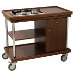 Tek Ocaklı Flambe Arabası