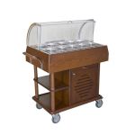 Motor Soğutmalı Meze Servis Arabası