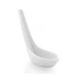 Porselen Meze Tek Lokma Tapas Kaşık Dekorsuz 9 cm