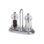 Brasserie Tuz ve Biber Değirmeni Seti Standlı