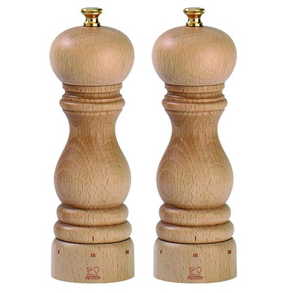 Paris 2'li Doğal Kayın Karabiber, Tuz Değirmeni