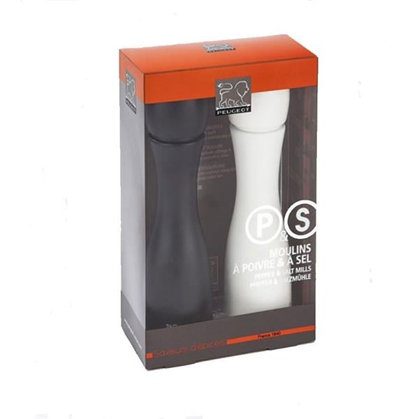 Mat Siyah, Beyaz Tuz ve Karabiber Değirmeni