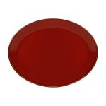 Porselen Seasons Kırmızı Kayık Tabak 18C