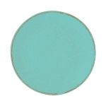 Porselen Seasons Turkuaz Düz Tabak 18Cm 