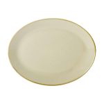 Porselen Seasons Sarı Kayık Tabak