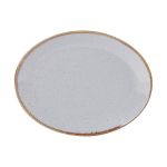 Porselen Seasons Gri Kayık Tabak 18Cm  