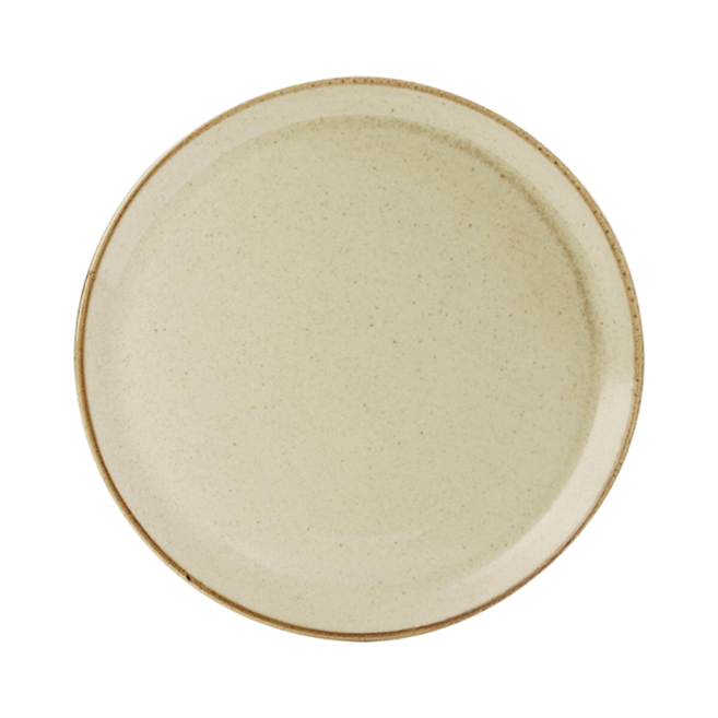 Porselen Seasons Sarı Düz Tabak 20Cm  