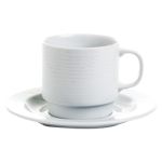 Porselen Roma Kahve/Nescafe Çay Fincanı ve Tabağı 230 cc