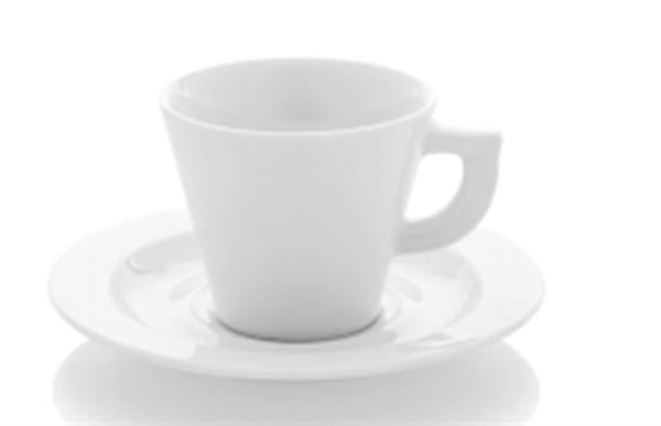 Porselen Roma Espresso/Cappuccino Fincanı ve Tabağı 70, 180 cc