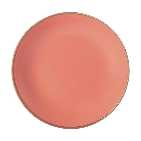 Porselen Seasons Turuncu Çukur Tabak 21C