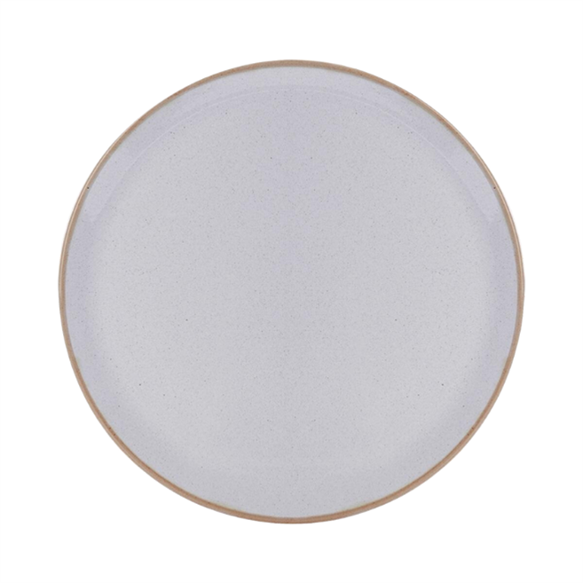 Porselen Seasons Gri Düz Tabak 20Cm   