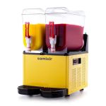 Slush Twin Meyve Suyu Dispenseri İki Bölmeli Sarı SLUSH24.Y