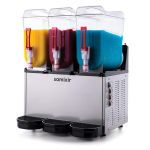 Slush Triple Meyve Suyu Dispenseri Üç Bölmeli Inox SLUSH36.I