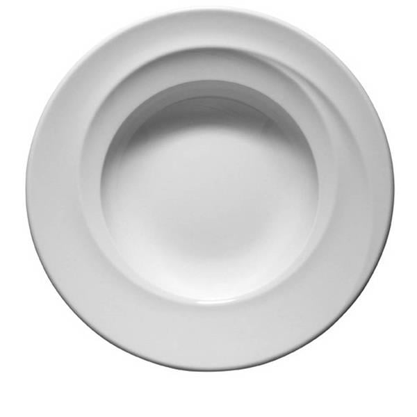 Porselen Spiral Çukur Tabak