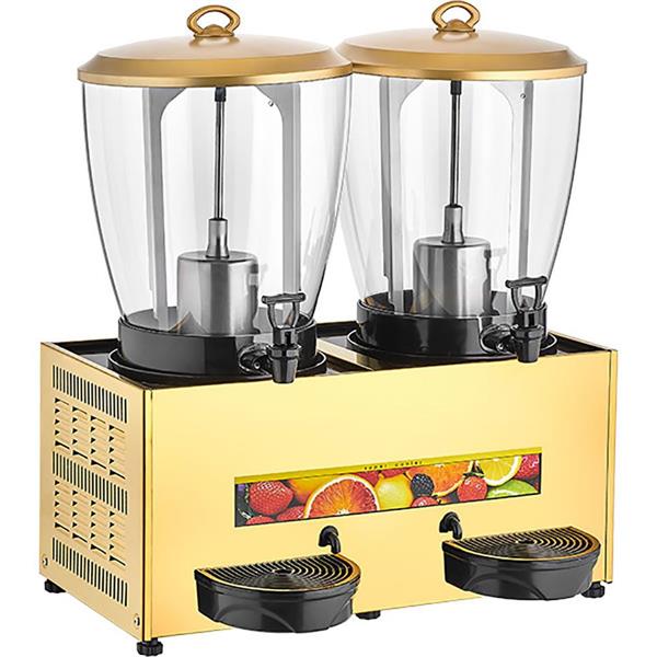 Gold Çiftli Şerbet + Ayran Soğutucu 20+20 Litre ST29