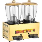 Gold Çiftli Şerbet + Ayran Soğutucu 20+20 Litre ST29