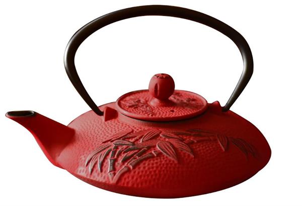 Tamate Döküm Demlik 720 ml Kırmızı