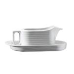 Porselen Sea Wave Sosluk ve Tabağı