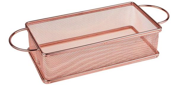 Tostin Metal Sunum Sepeti Dikdörtgen Küçük