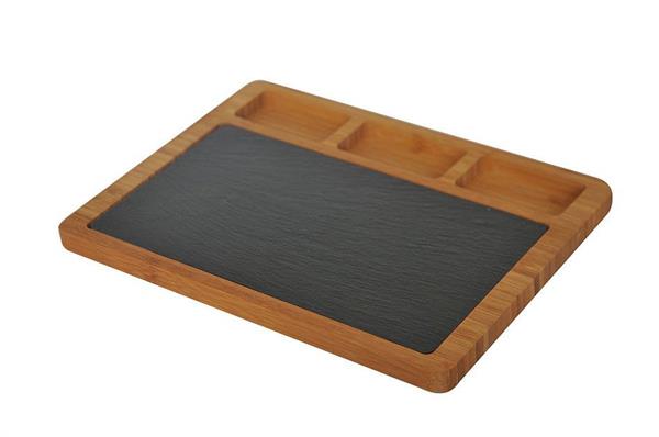 Bölmeli Taş Sevis Tabağı