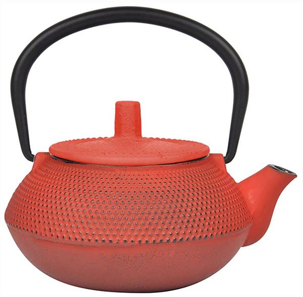 Linden Sümbül Döküm Demlik 300 ml Kırmızı