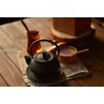 Linden Sümbül Döküm Demlik 300 ml Siyah