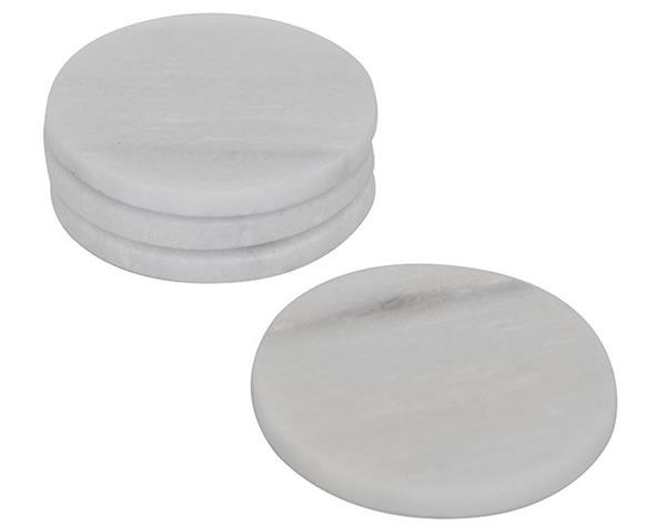 Hombre 4 Parça Mermer Bardak Altlığı