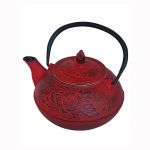 Kırmızı Döküm Çaydanlık