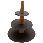 Etna 3 Katlı Taş Kurabiyelik