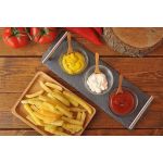 7 Parça Taş Servis Seti