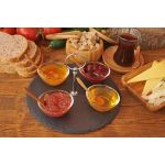 Ruiz 9 Parça Taş Servis Seti