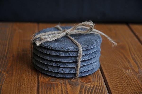 Fuego Taş Bardak Altlığı Yuvarlak