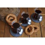 Fuego Taş Bardak Altlığı Yuvarlak