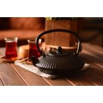 Mate Döküm Demlik 1150 ml Siyah