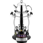 Mini Çift Demlikli Çay Kazanı Makinesi 5 lt R25