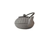 Gümüş Gri Döküm Çaydanlık