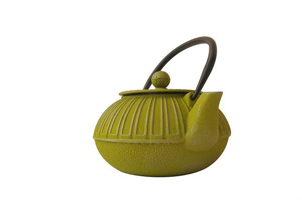 Fıstık Yeşil Döküm Çaydanlık