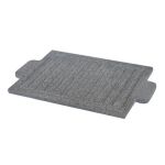 Kulplu Sıcak Servis Tabağı