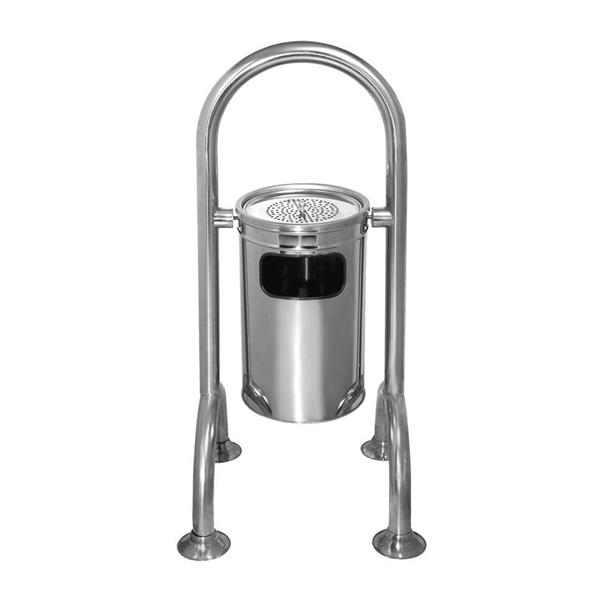 4 Ayaklı Paslanmaz Çöp Kovası